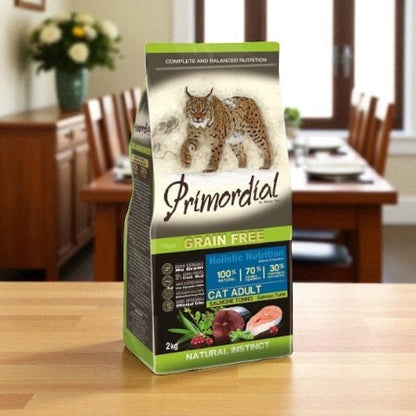 Primordial chat adulte saumon et thon 6 kg - Gentle Dog
