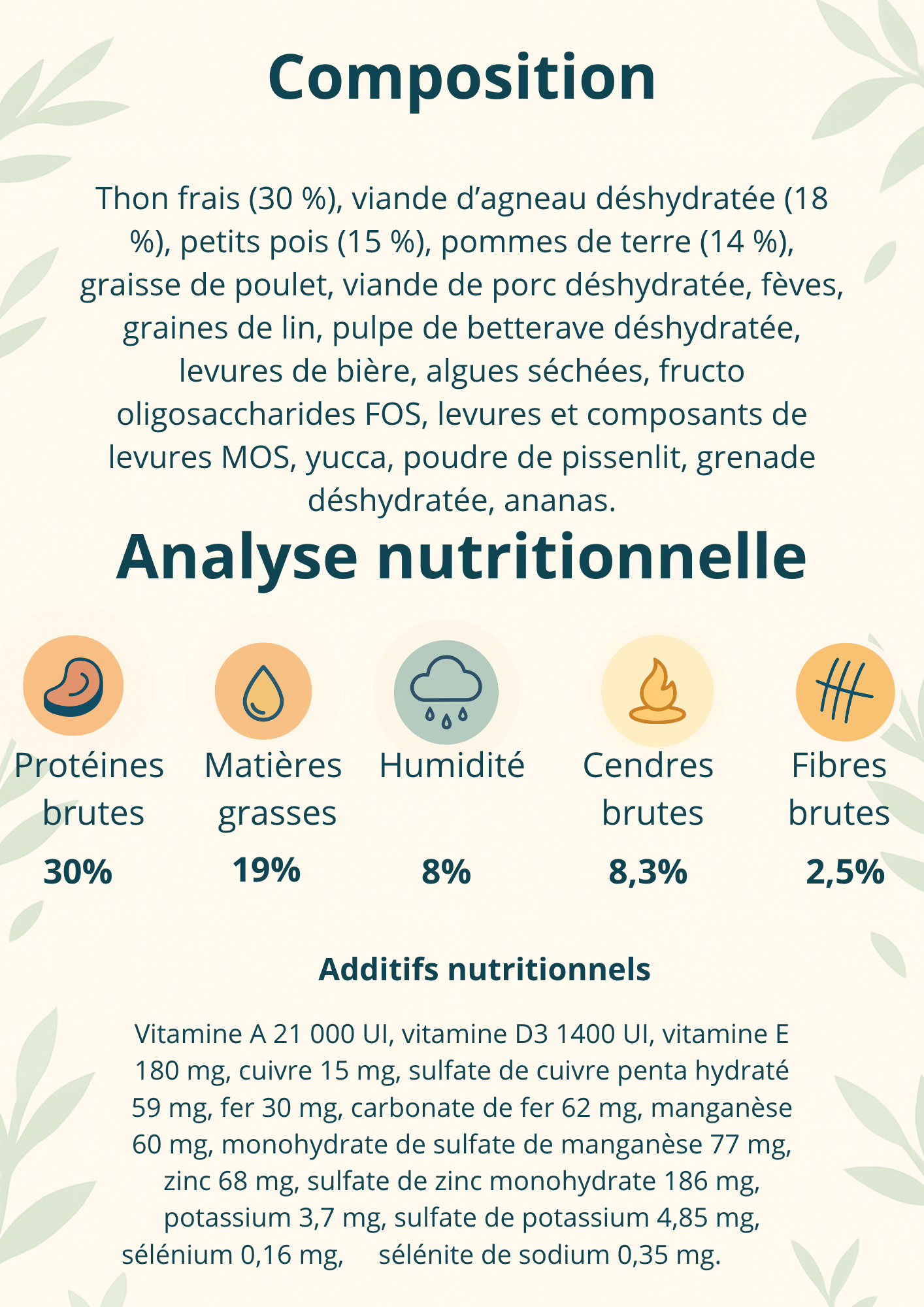 Croquettes chien 20 kg Natural concept - sans céréales - Agneau et thon - Gentle Dog