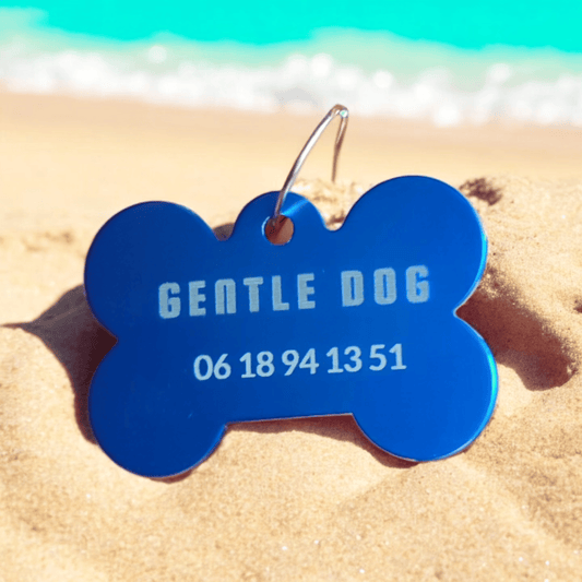 Médaille personnalisée "OS" - Gentle Dog