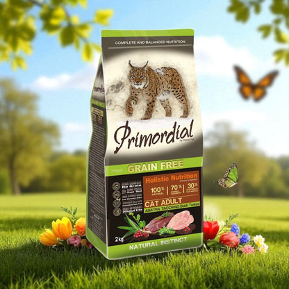 Primordial chat adulte canard et dinde 6 kg - Gentle Dog