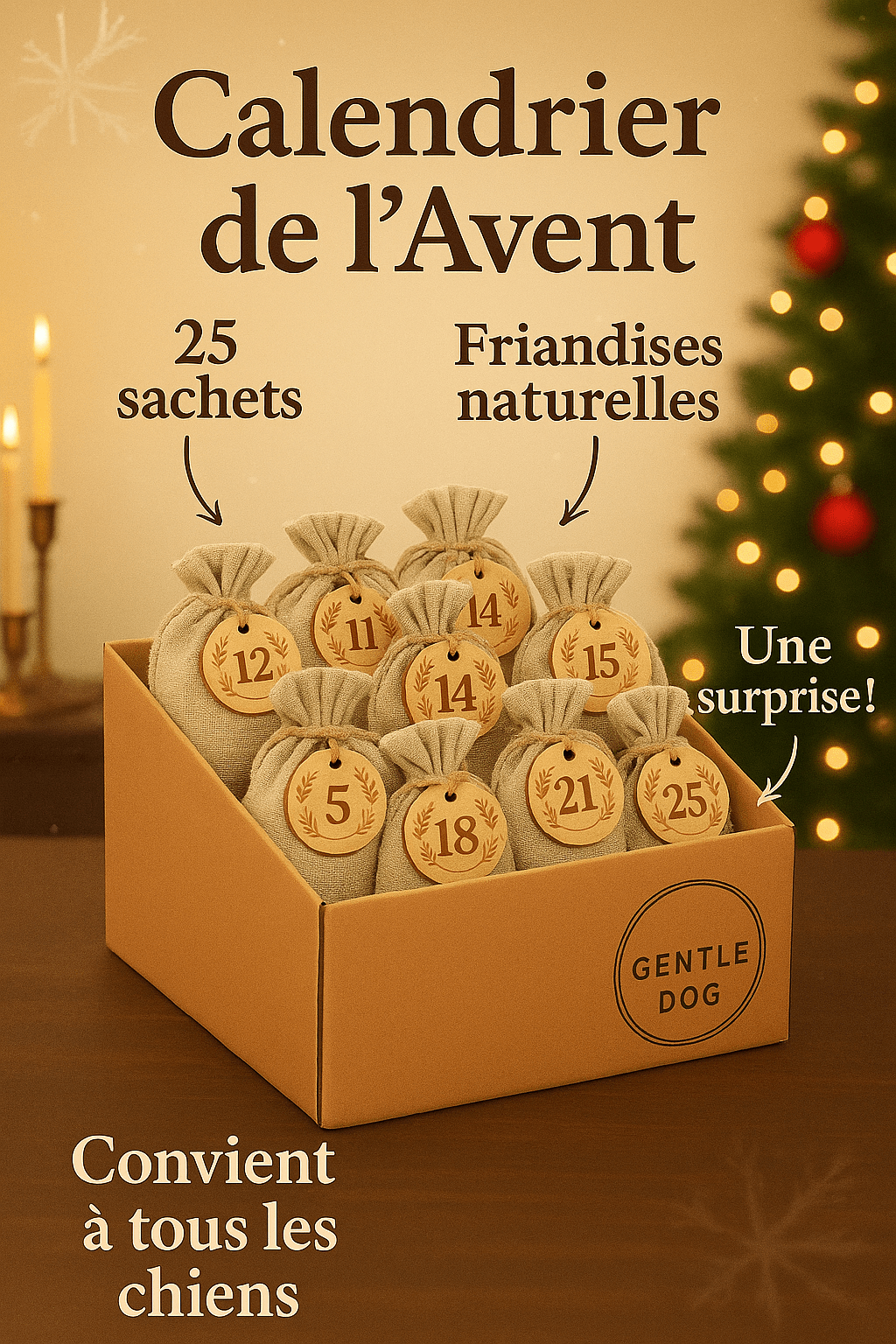 Calendrier de l'avent Gentle Dog - Gentle Dog