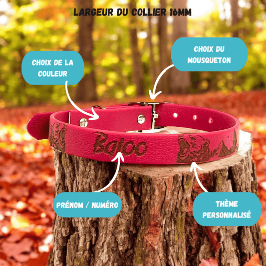 Collier biothane 16mm - Gentle Dog