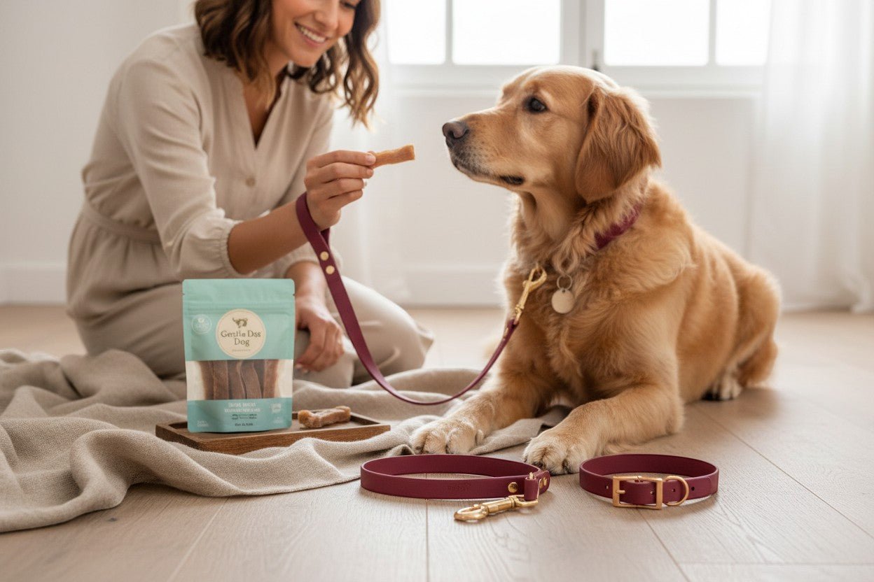 Pack collier + laisse assortie - Gentle Dog